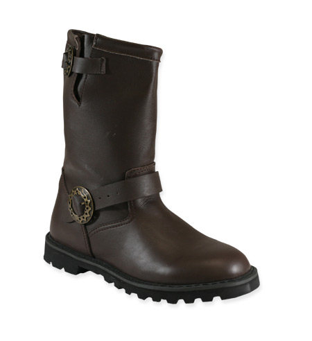 Boilerman Boot - Brown Leather